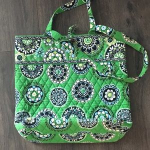 Vera Bradley Cupcake Green Tote